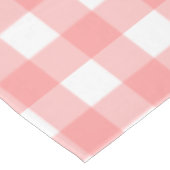 Nappe Pastel Raspberry Red Plaid Motif Pâques (Angle)