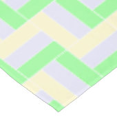 Nappe Pastel Rectangles Lignes en pointillé blanc Motif (Angle)