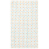Nappe Pastel Scandi Flowers - Mid mod - Blue and Orange (Devant)