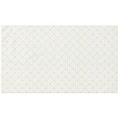 Nappe Pastel Scandi Flowers - Mid mod - Blue and Orange (Devant (Horizontal))