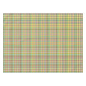 Nappe Pastels Chocolat Plaid 2-52x70 COTON TABLEAU (Devant (Horizontal))