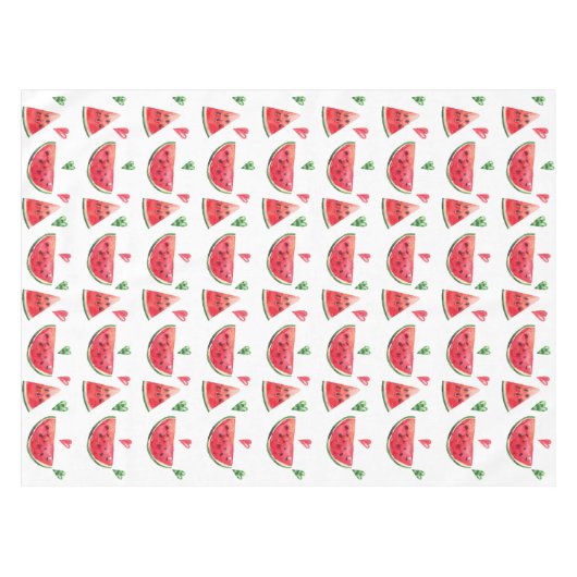 Nappe Pastèque et Coeurs (Devant (Horizontal))
