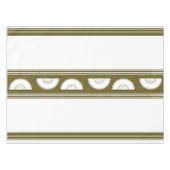 Nappe Pastèque Luxe Rayures Jacquard (Devant (Horizontal))