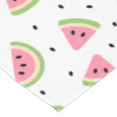 Nappe Pastèque rose, Graines de pastèque, Motif d'été (Angle)