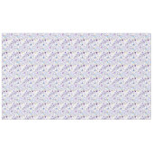 Nappe Pat Abstrait géométrique rétro n° 4 bleu violet ID (Devant (Horizontal))