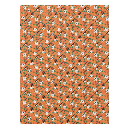 Nappe Patch Citrouille Haunted Halloween Ghosts (Devant)