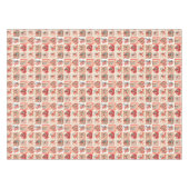 Nappe Patchwork de la Saint-Valentin des Swingin' Sixtie (Devant (Horizontal))