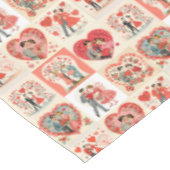 Nappe Patchwork de la Saint-Valentin des Swingin' Sixtie (Angle)