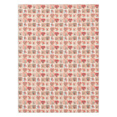 Nappe Patchwork de la Saint-Valentin des Swingin' Sixtie (Devant)