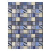 Nappe Patchwork Denim bleu (Devant)