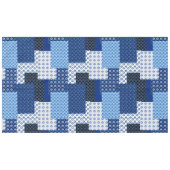 Nappe Patchwork, motif, mosaïque, étoiles, l'étoile de D (Devant (Horizontal))