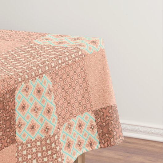 Nappe Patchwork Rose Rétro (In Situ)