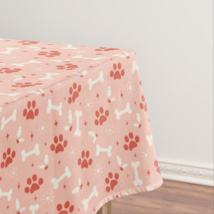 Nappe Pâtes et os de Noël Motif
