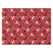 Nappe Pâtes et os de Terrier écossais (Devant (Horizontal))