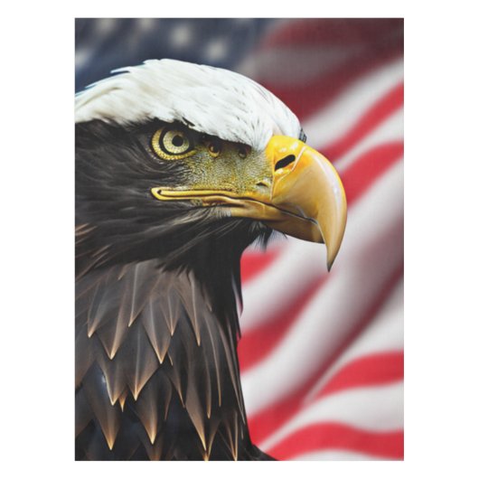 Nappe Patriotique/Aigle/Américain/USA (Devant)