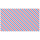 Nappe patriotique rayée 1 USA (Devant (Horizontal))