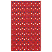 Nappe Patriotique rouge foncé marine bleu étoiles vacanc (Devant)