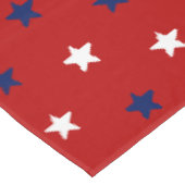 Nappe Patriotique rouge foncé marine bleu étoiles vacanc (Angle)