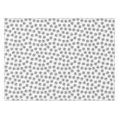 Nappe Patrouilles de Doodle, Paws de Chien, Paws Noirs (Devant (Horizontal))