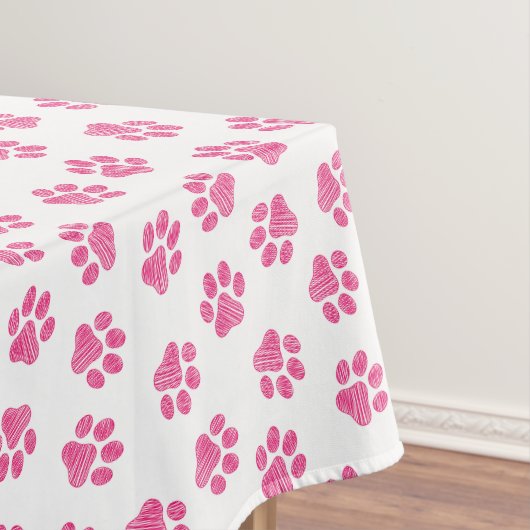 Nappe Patrouilles De Doodle, Paws De Chien, Paws Roses (In Situ)