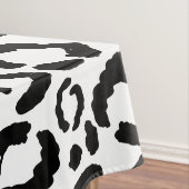 Nappe Patteries du Black White Leopard animal (In Situ)