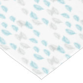 Nappe Pattern Blue & Gray Leaves (Angle)