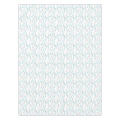 Nappe Pattern Blue & Gray Leaves (Devant)