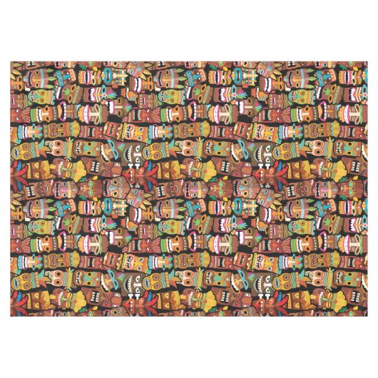Nappe Pattern de Tiki (Devant (Horizontal))