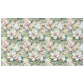 Nappe Pattern Elegant Magnolia Flowers (Devant (Horizontal))