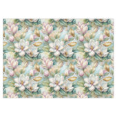 Nappe Pattern Elegant Magnolia Flowers (Devant (Horizontal))