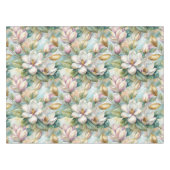 Nappe Pattern Elegant Magnolia Flowers (Devant (Horizontal))