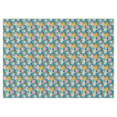 Nappe Pattern tropical hibiscus (Devant (Horizontal))