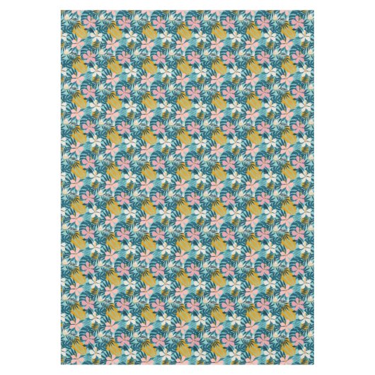 Nappe Pattern tropical hibiscus (Devant)
