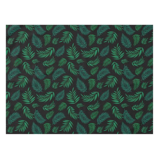 Nappe Pattern Tropical Leaves (Devant (Horizontal))