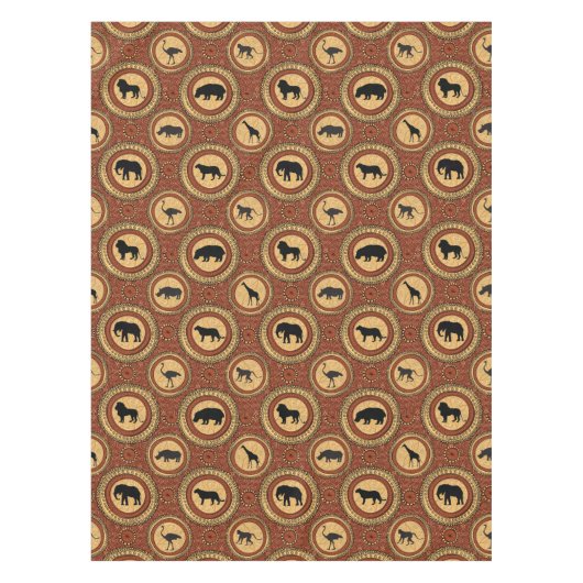 Nappe Patterns d'African Animals (Devant)