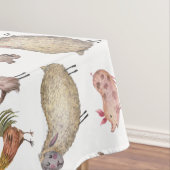 Nappe Patters de Cute Watercolor Farm Barn Animals (In Situ)