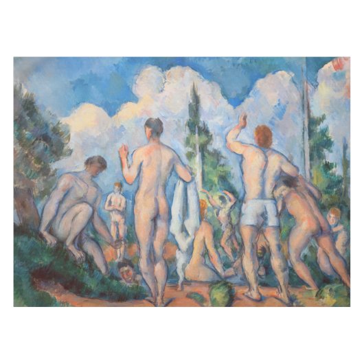 Nappe Paul Cezanne - Baigneurs (Devant (Horizontal))