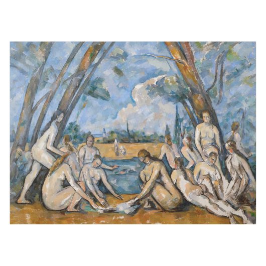 Nappe Paul Cezanne - Les Grandes Baignoires (Devant (Horizontal))