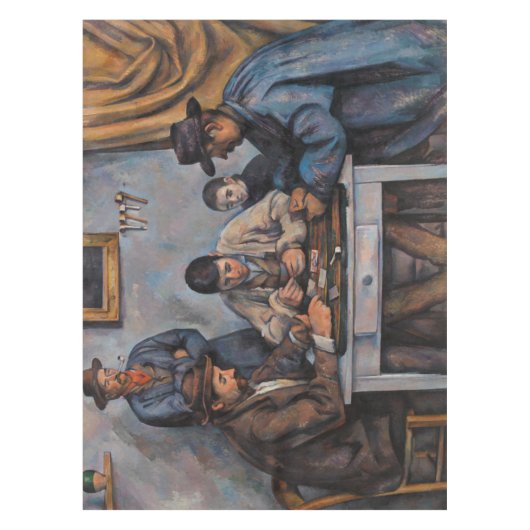 Nappe Paul Cezanne - Les Joueurs De Cartes (Devant)