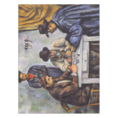 Nappe Paul Cezanne - Les Joueurs De Cartes (Devant)