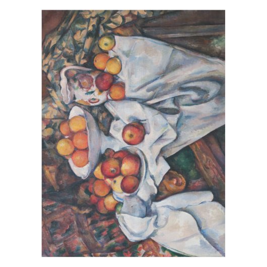 Nappe Paul Cezanne - Vie morte, Pommes et Oranges (Devant)