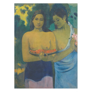 Nappe Paul Gauguin - Deux femmes tahitiennes
