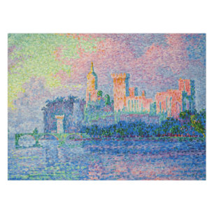 Nappe Paul Signac - Le Palais des Papes, Avignon