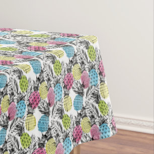 Nappe Paumes de grunge d'ananas