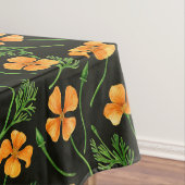 Nappe Pavot de Californie, fleurs d'été, orange wil (In Situ)