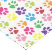 Nappe Paws Colorés, Paws Chiens, Paws Chat (Angle)
