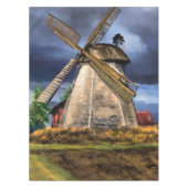 Nappe Pays-Bas Paysage Windmill Tablecloth Peinture (Devant)