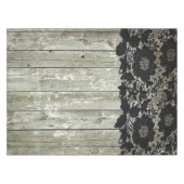 Nappe pays bohème Black dentelle vieux rustique grange b (Devant (Horizontal))