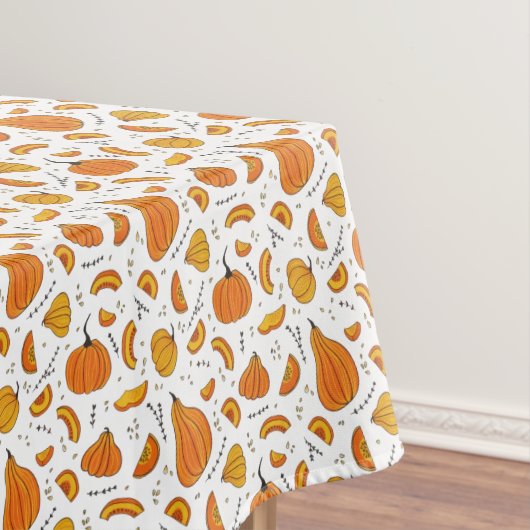 Nappe Pays Rustique Automne Citrouille Automne (In Situ)