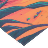 Nappe Paysage de plage tropicale en été coloré | (Angle)